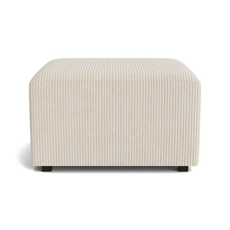 Beige fløjl Roma Puf fra FCL-UNIQUE FURNITURE