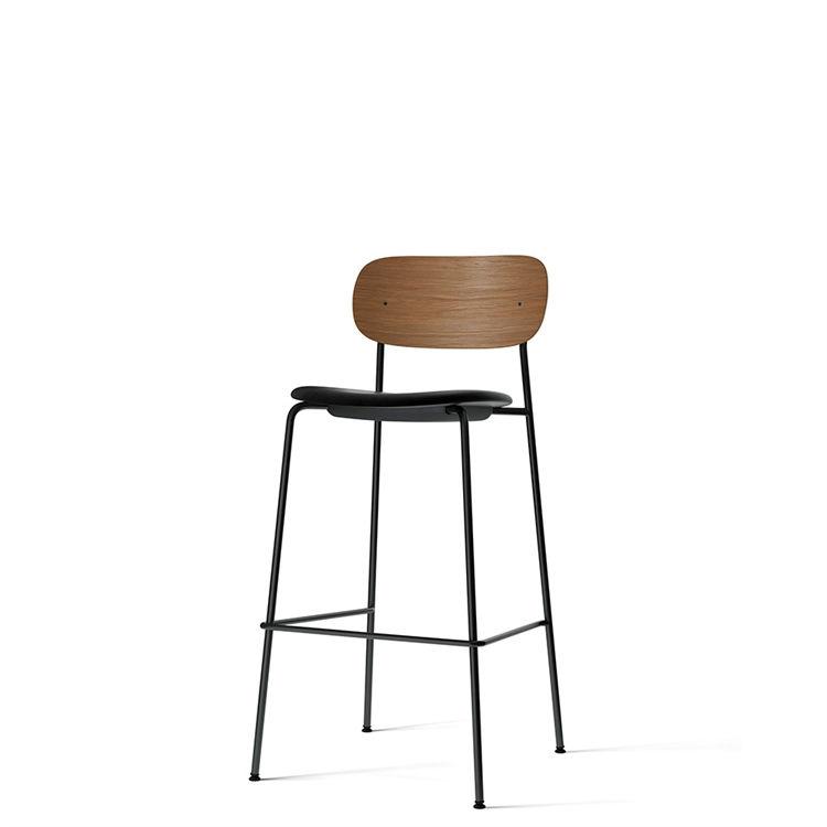 Audo Co Barstol H78 Cm - Mørk Bejdset Eg til Dit Hjem