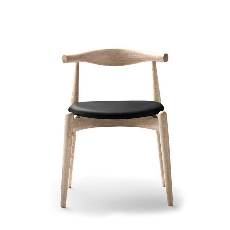 Carl Hansen & Søn CH20 Elbow Spisebordsstol i Læder
