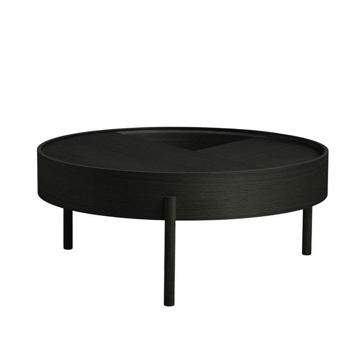 Woud Arc Sofabord i Sortmalet Ask - Elegant Design