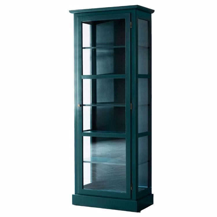 Lindebjerg Design Vitrine Skab N1 - Grøn Elegance