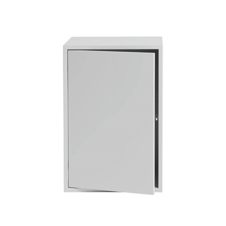 Muuto Stacked Large M Skab med Låge - Grå