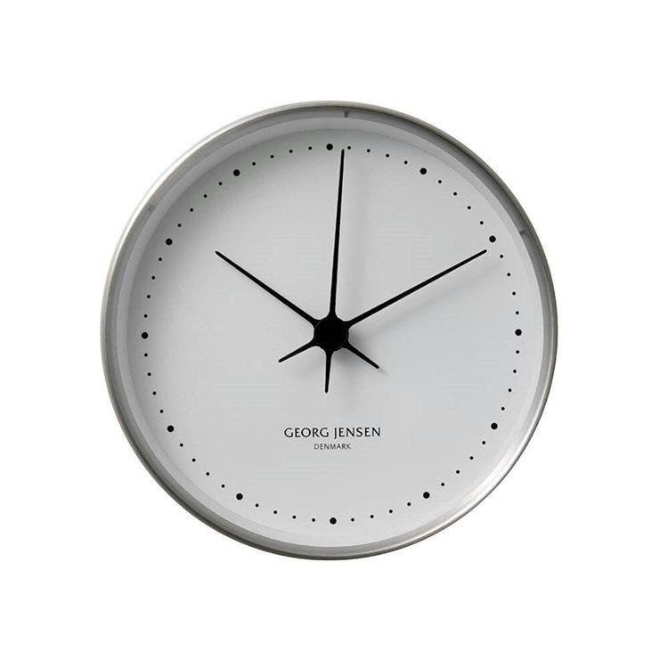 Georg Jensen HK Vægur i Rustfrit Stål - Stilrent Design
