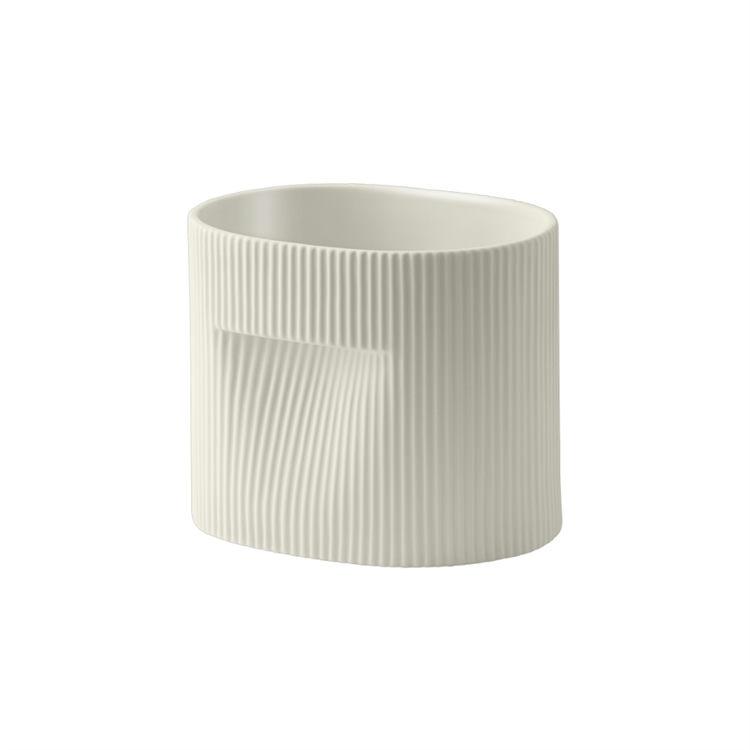 Muuto Ridge Plantekrukke - Off-white, H15 cm