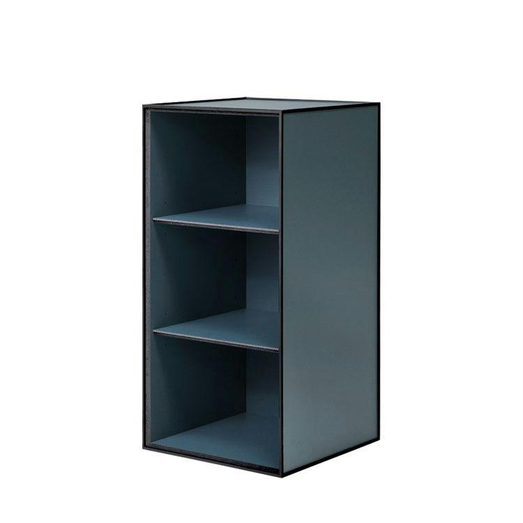 Audo Frame 70 Reol med 2 Hylder - Fjord Farve