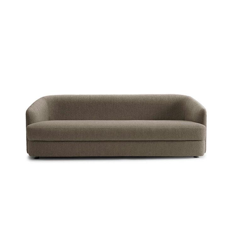 Covent 3-sædet sofa i taupe - Elegant design til hjemmet