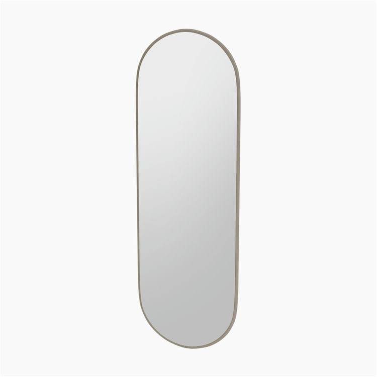 Montana Figur Spejl med Farvet Ramme - Truffle 141