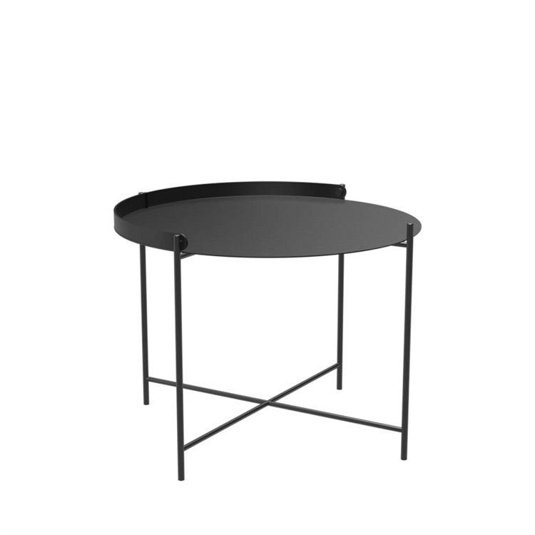 Houe Edge Bakkebord Blackblack - Ø62 cm, Unikt Design!