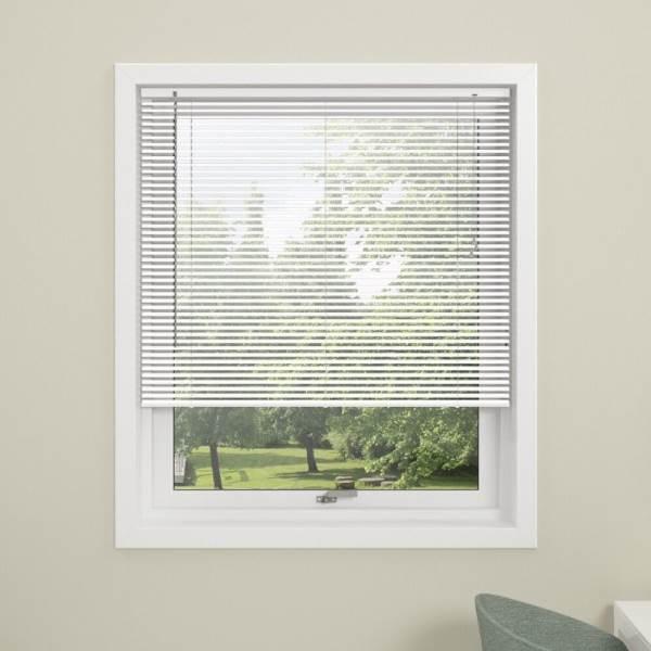 Aluminium Persienne 50x130 cm - Hvid