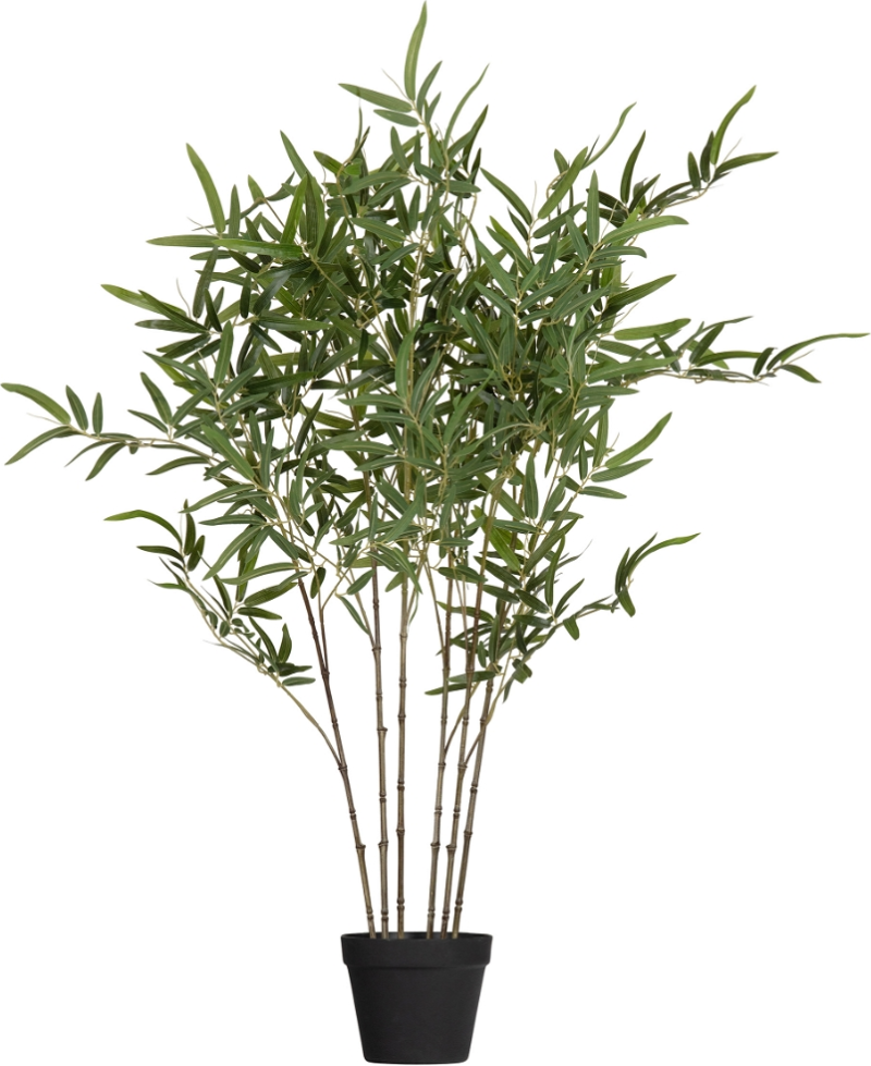 Bambusa Kunstig Plante Grøn H100x110x110 Cm  8714713131723