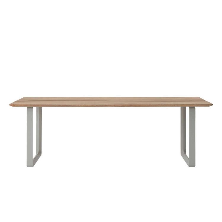 Muuto 7070 Havebord - Sapele Mahoganygrey