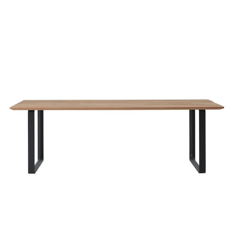 Muuto 7070 Havebord -  Sapele Mahoganyanthracite Black