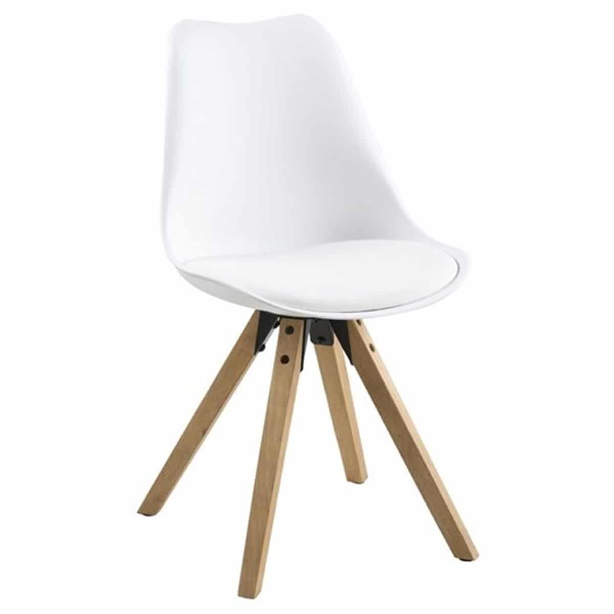 Dima Spisebordsstol Hvidnatur  5705994855302