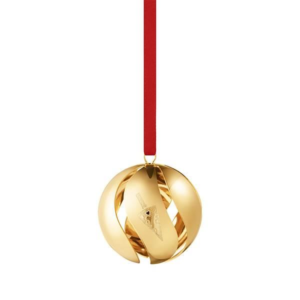 Georg Jensen Jul 2022 - Julekugle - Guld  5713275218500