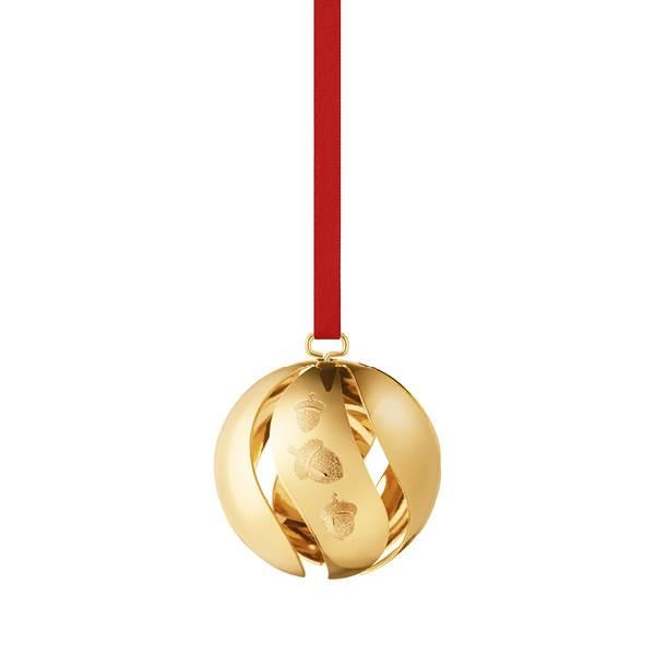 Georg Jensen 2023 Julekugle - Forgyldt  5713275235507