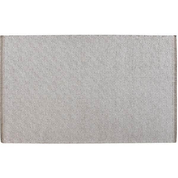 C Olesen - Kelim Tæppe - Idun - Hvidmørk Beige