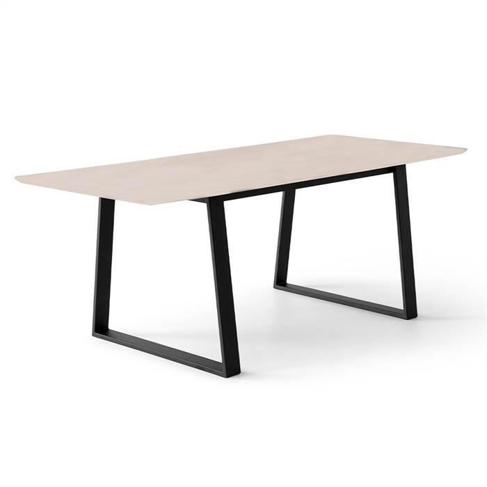 Meza By Hammel Spisebord - Boat - 210 X 100 Cm - Eg Fin?r - Trapez Stel