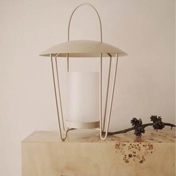 Ferm Living Abri Lantern - Cashmere  5704723320135