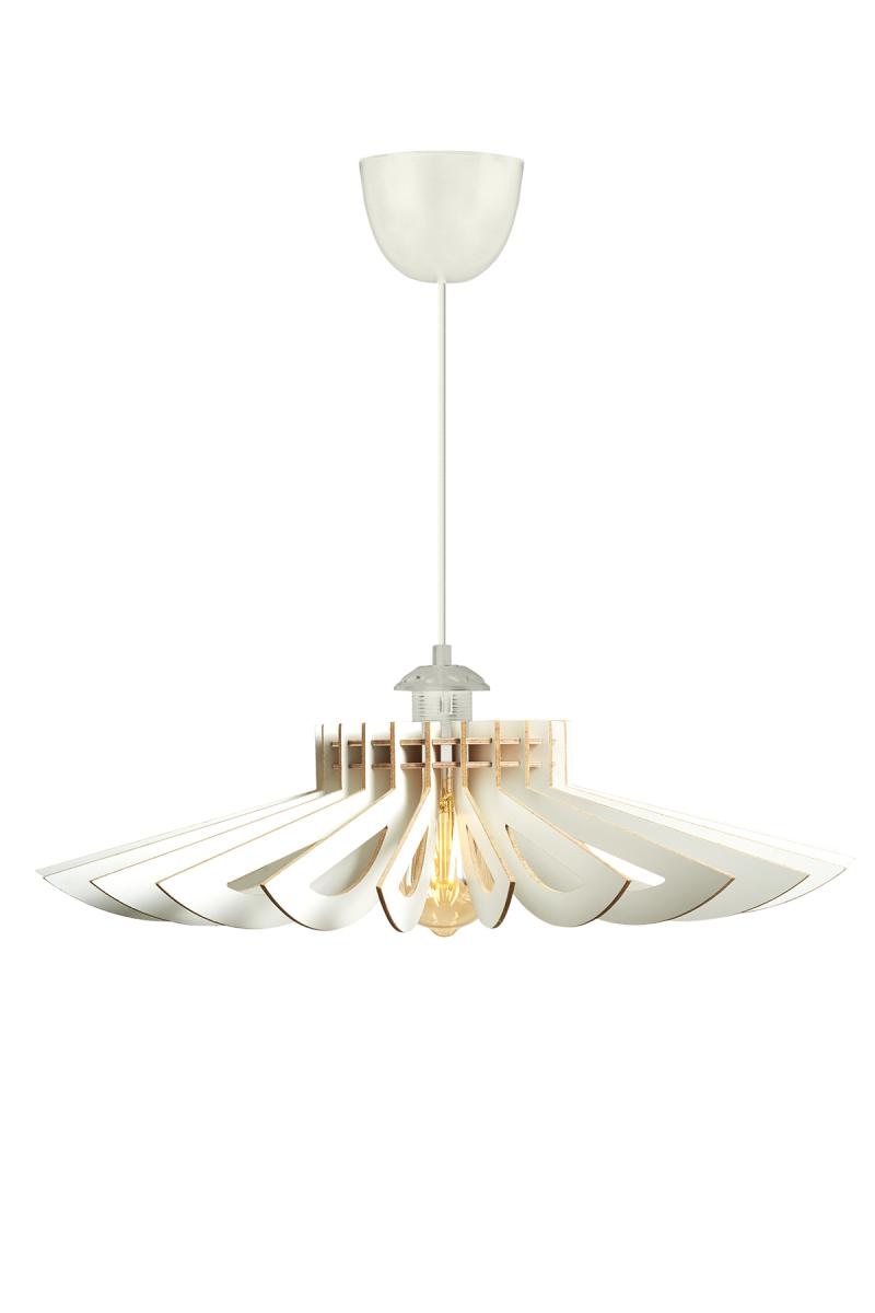 Lumi 160-t Loftlampe M Justerbar Højde - Hvid Mdf  8683342167932