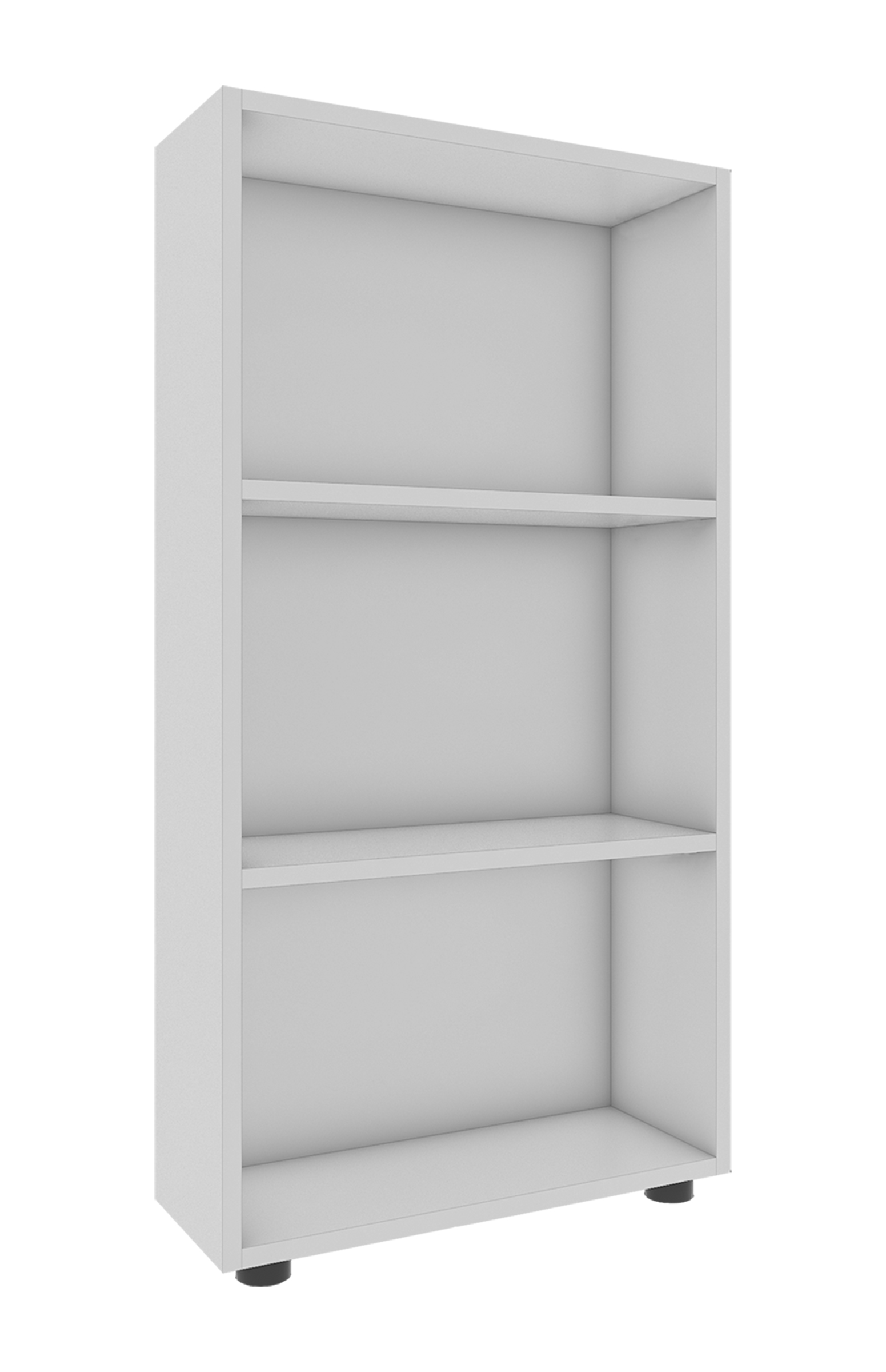 Vcm Nordic  Vcm Nordic Bulas 3-rum Reol M 2 Hylder - Hvid Træh:108cm X56cm X 20cm  4051814420207