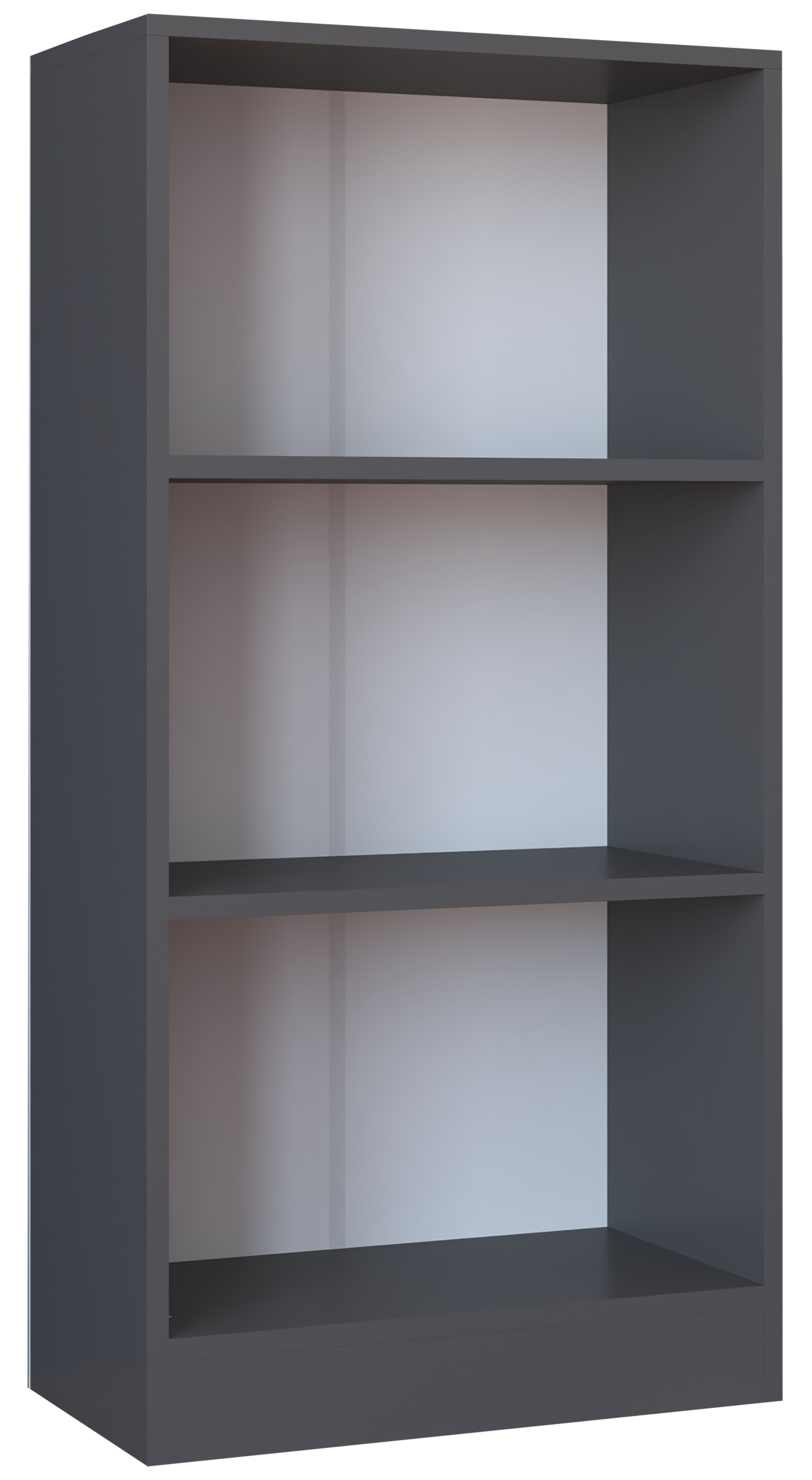 Vcm Nordic  Vcm Nordic Dilos M Reol M 2 Hylder - Hvidt Og Antracitgrå Træh:114cm X56cm X 30cm  4051814420696