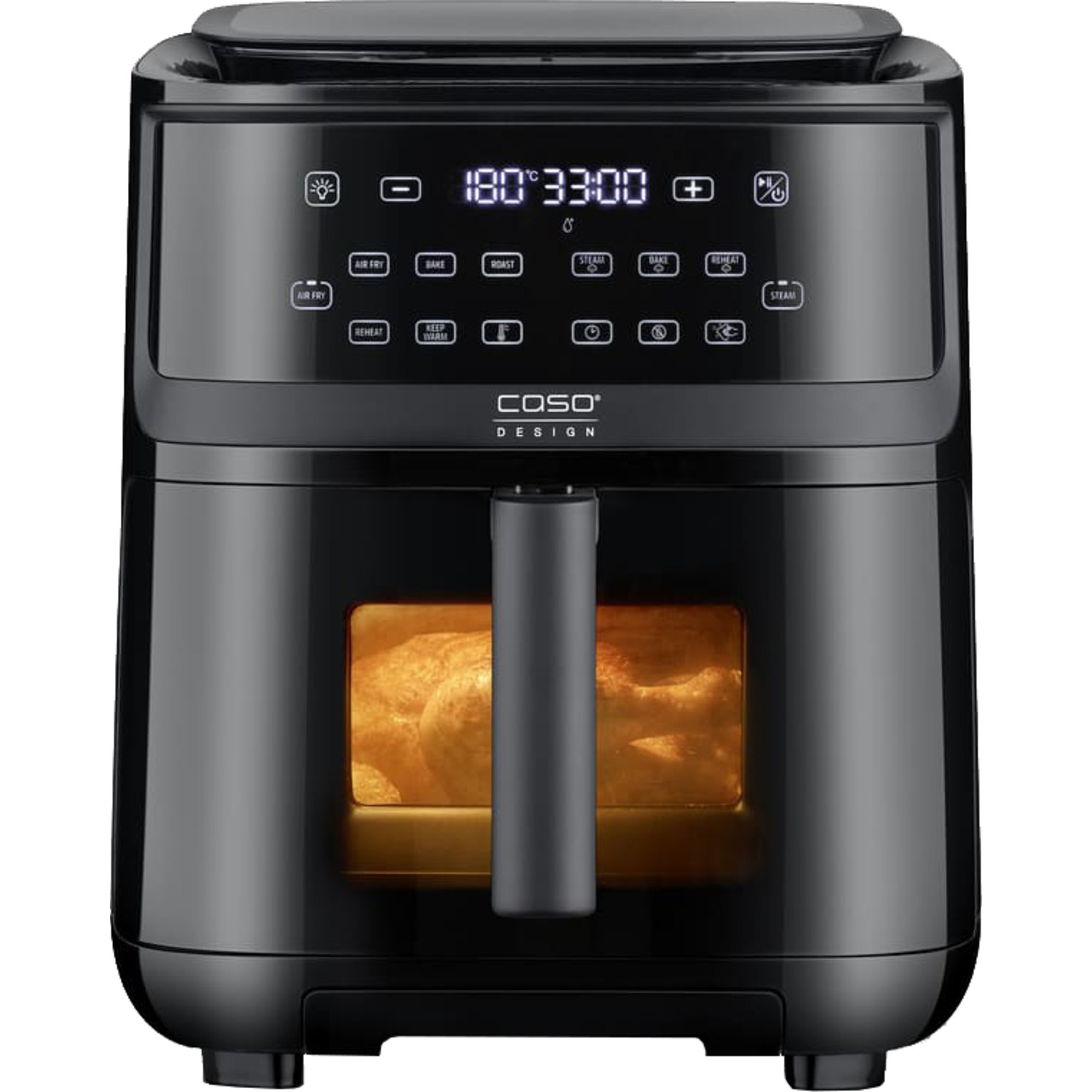 700 Steam  Airfryer 7 Liter Svart  4038437031829