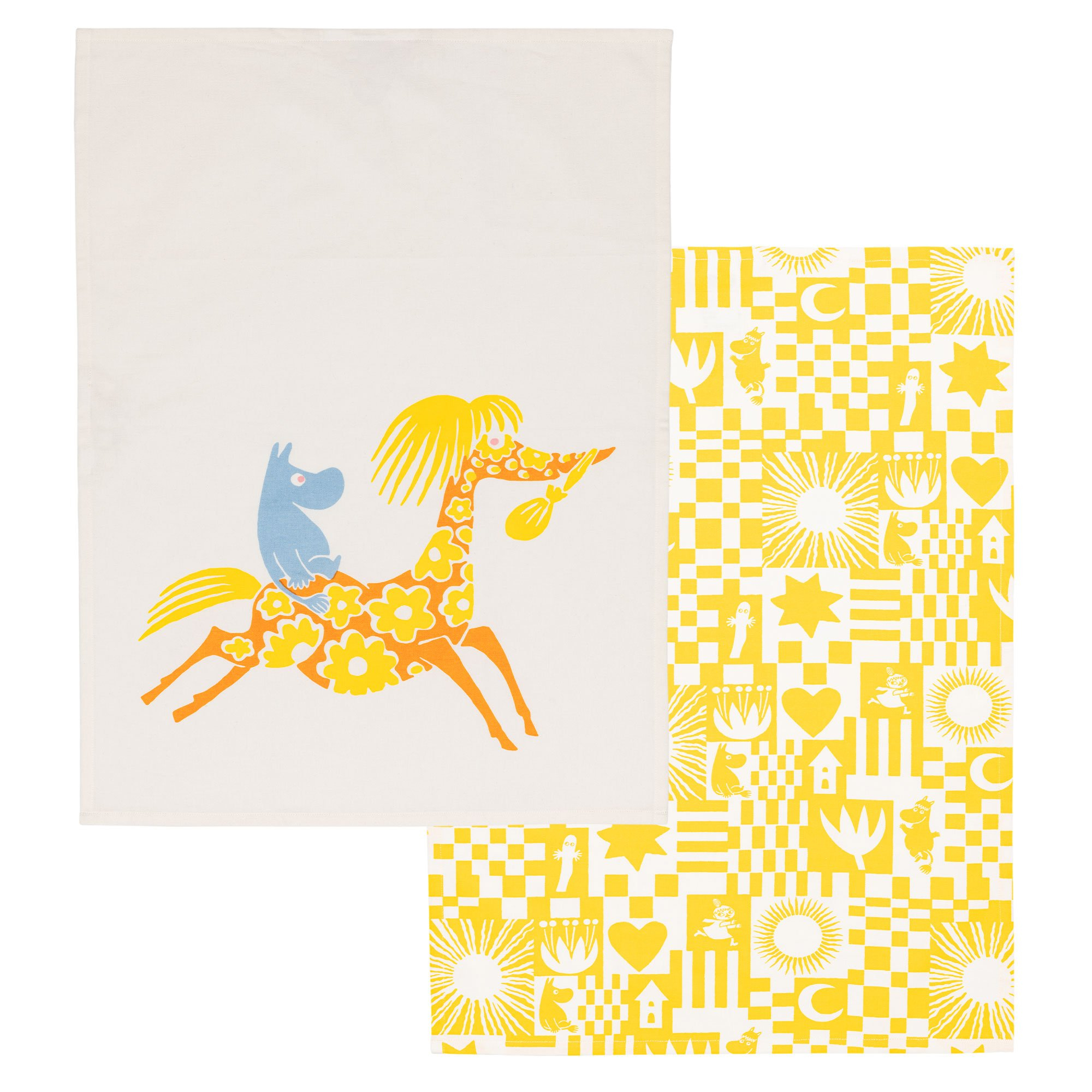Arabia Mumin Fest Viskestykke 50x70 Cm 2 Stk  6411801020250