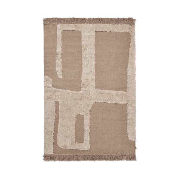 Ferm Living Alley Wool Rug - Natural  5704723292746