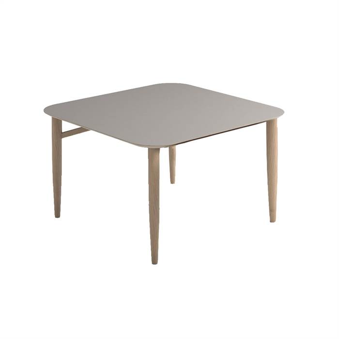 Thomsen Furniture - Katrine Sofabord - Firkantet - 90x90 Cm - Granitgrå Stenlook