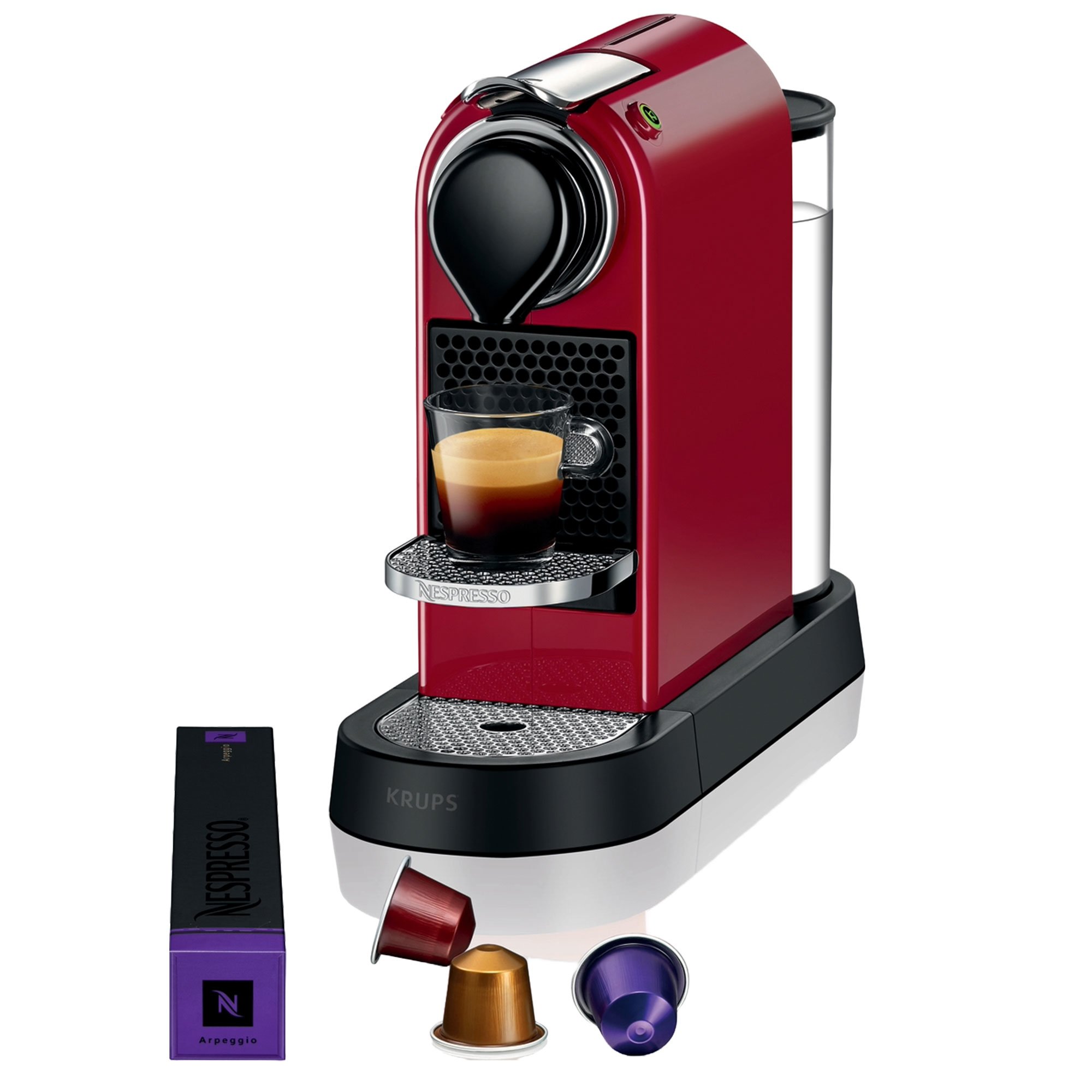 Citiz Kaffemaskine 1 Liter Rød  3016661155321