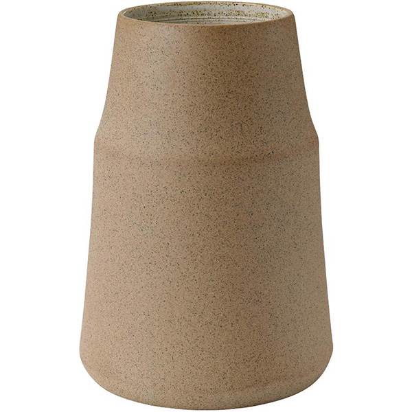 Knabstrup Clay Vase H 18 Cm - Warm Sand  5713959015654