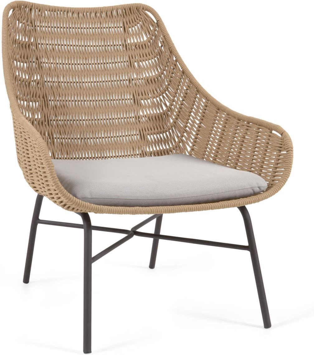 Abeli Udendørs Lænestol Beige Reb  8433840688398