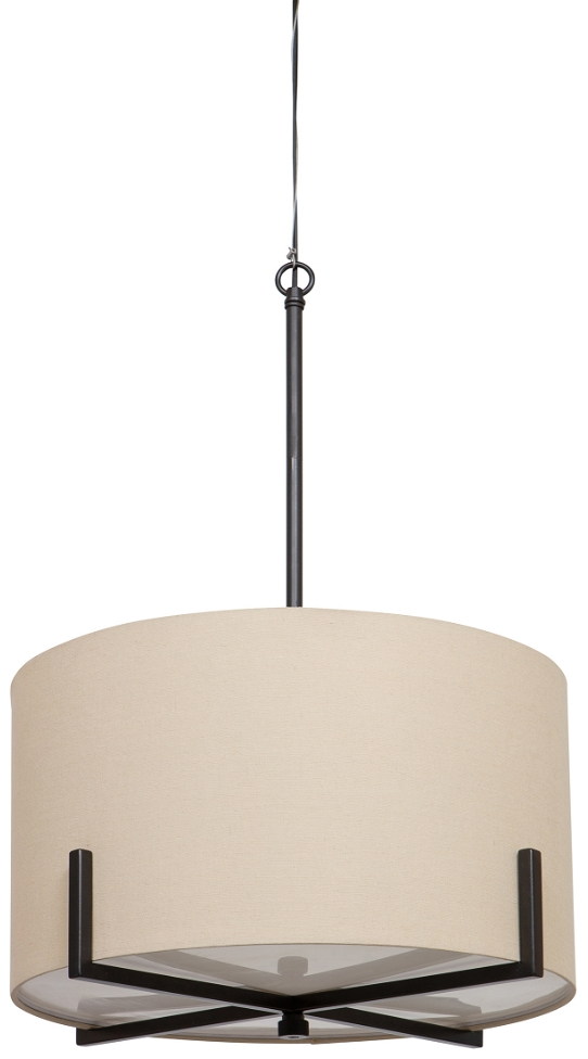 Holly Pendel Lampe Natur Metal  8714713155545