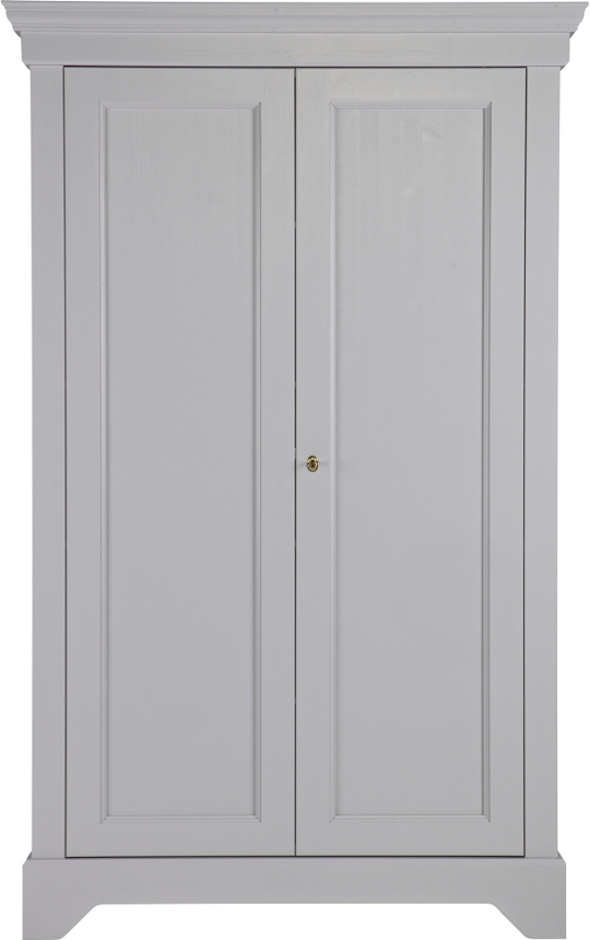 Isabel Skab Grå H191x47x118 Cm Fyrretræ  8714713059898