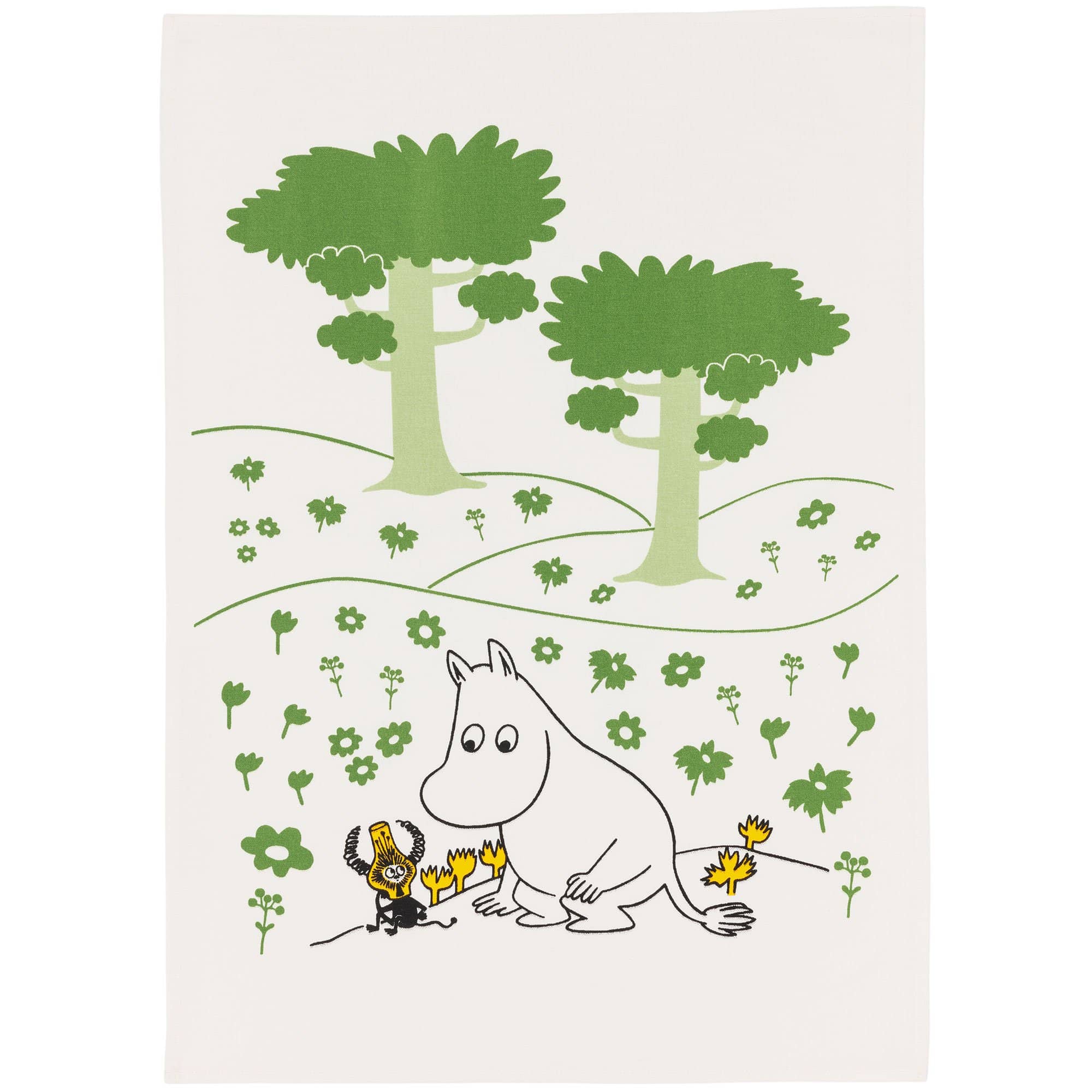 Arabia Mumin Mumitrolden Viskestykke 50x70 Cm  6411801019339