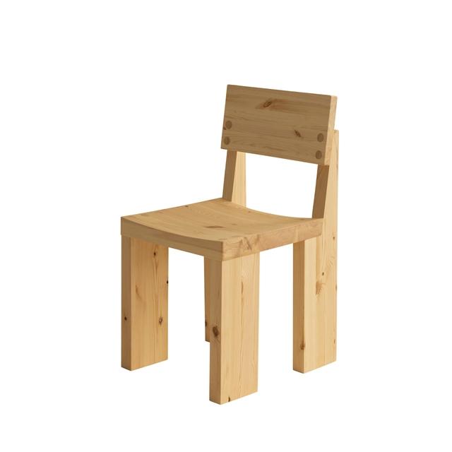 Vaarnii 001 Spisebordsstol Fyrretræ