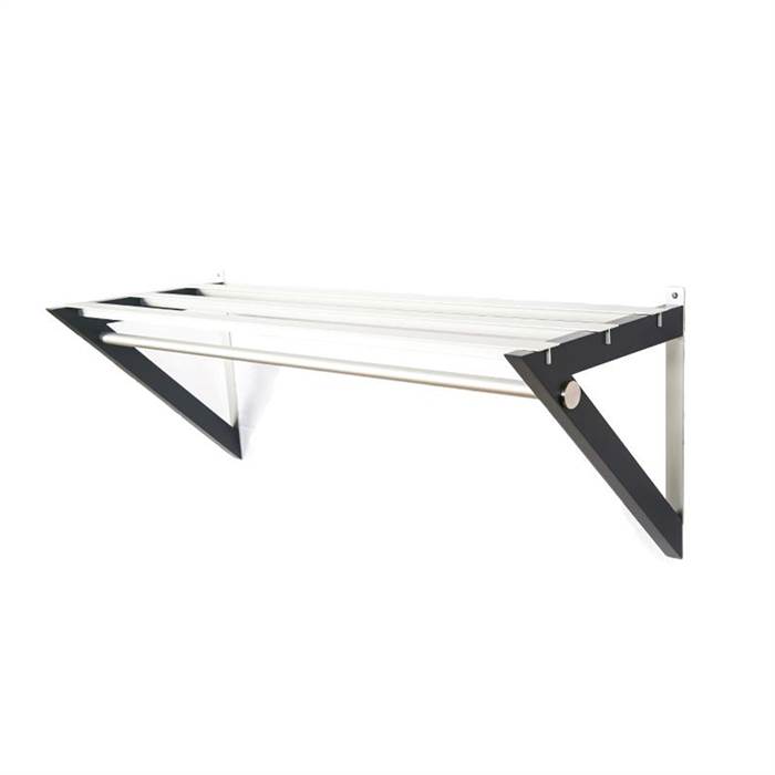 Hoigaard Hh7 Hattehylde - 35 X 98 Cm - Anthracite