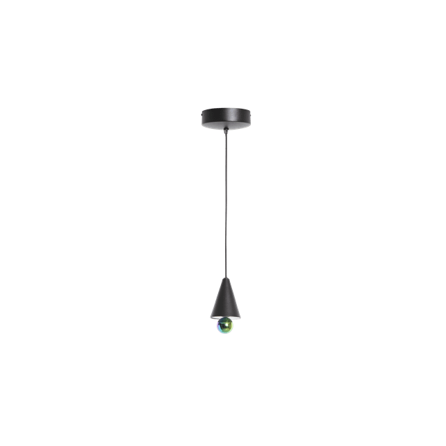 Petite Friture Cherry Led Pendel Ekstra Lille Sort  3701128109770