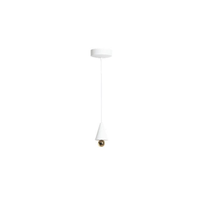 Petite Friture Cherry Led Pendel Ekstra Lille Hvid  3701128109787