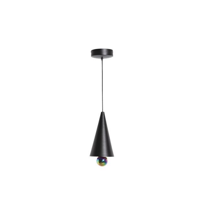 Petite Friture Cherry Led Pendel Lille Sort  3701128109817