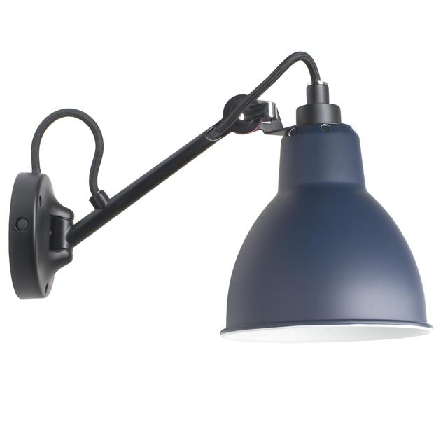 Lampe Gras N104 Væglampe Sortblå 8211 Dcw?ditions  3700677649317