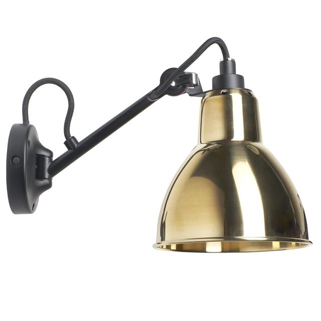 Lampe Gras N104 Væglampe Sortmessing 8211 Dcw?ditions  3700677649300