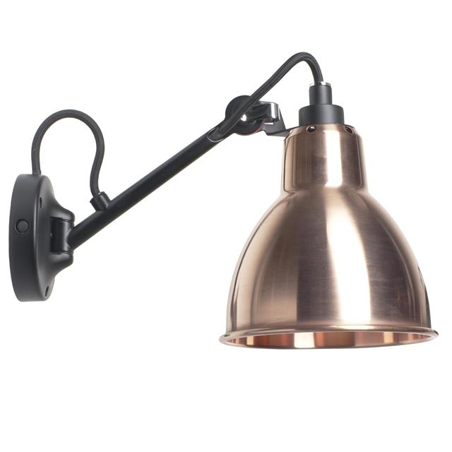 Lampe Gras N104 Væglampe Sortrå Kobber 8211 Dcw?ditions  3700677649287