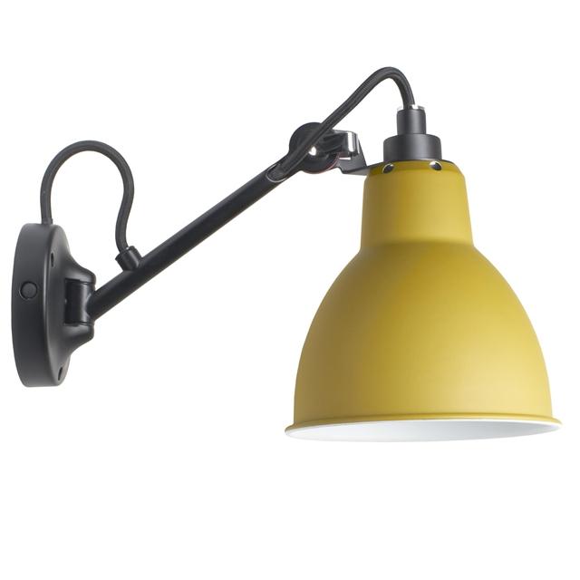 Lampe Gras N104 Væglampe Sortgul 8211 Dcw?ditions  3700677649232