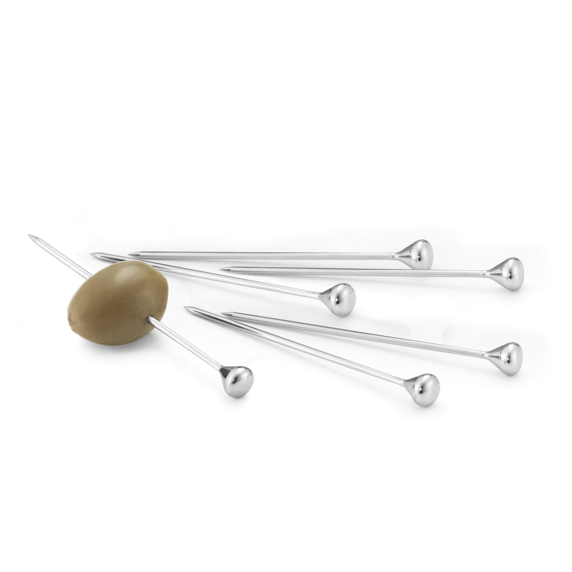 Sky Mad- Cocktailpinde Rustfrit Stål 6 Stk  5713275209553