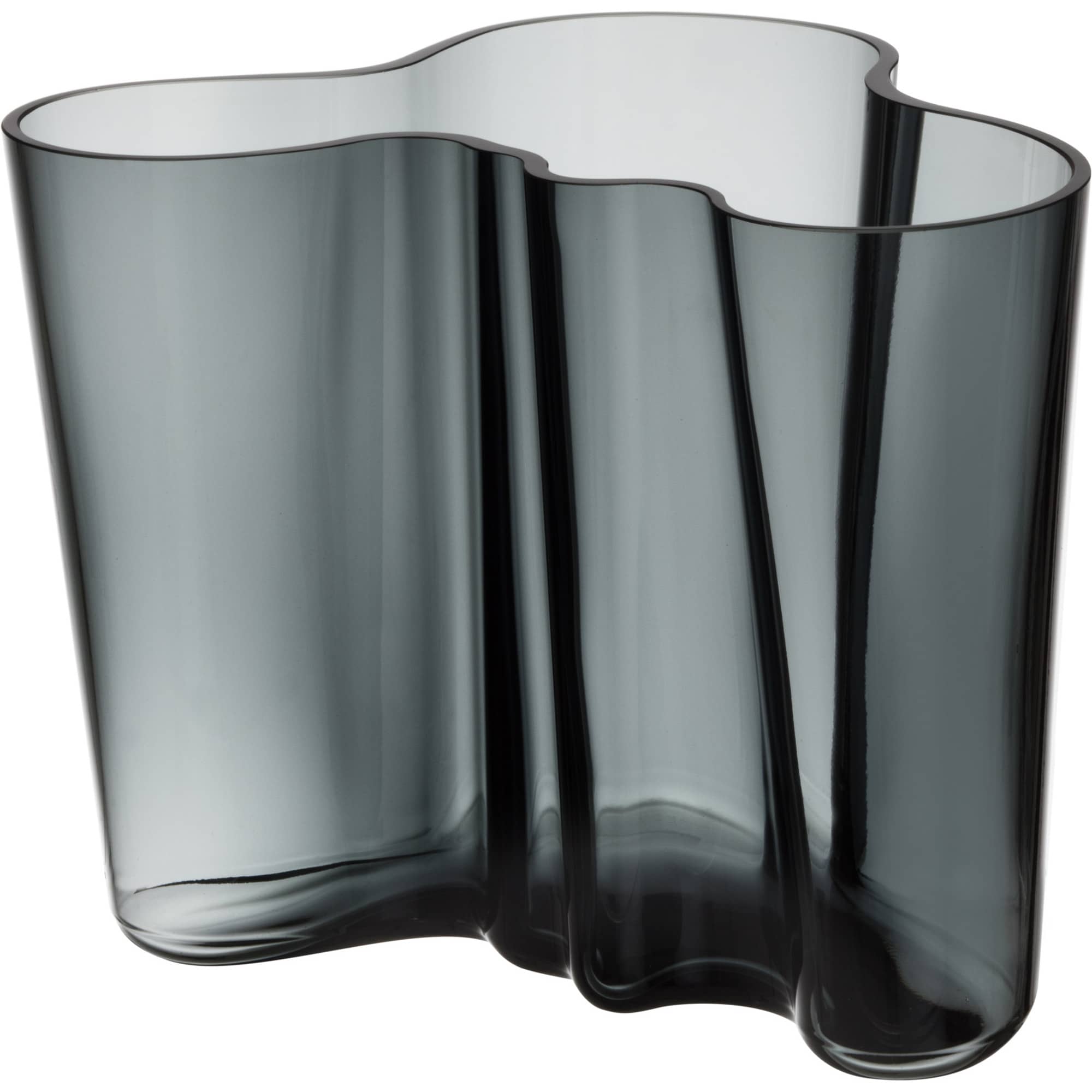 Aalto Collection Vase 16 Cm Mørkegrå  6411923657037