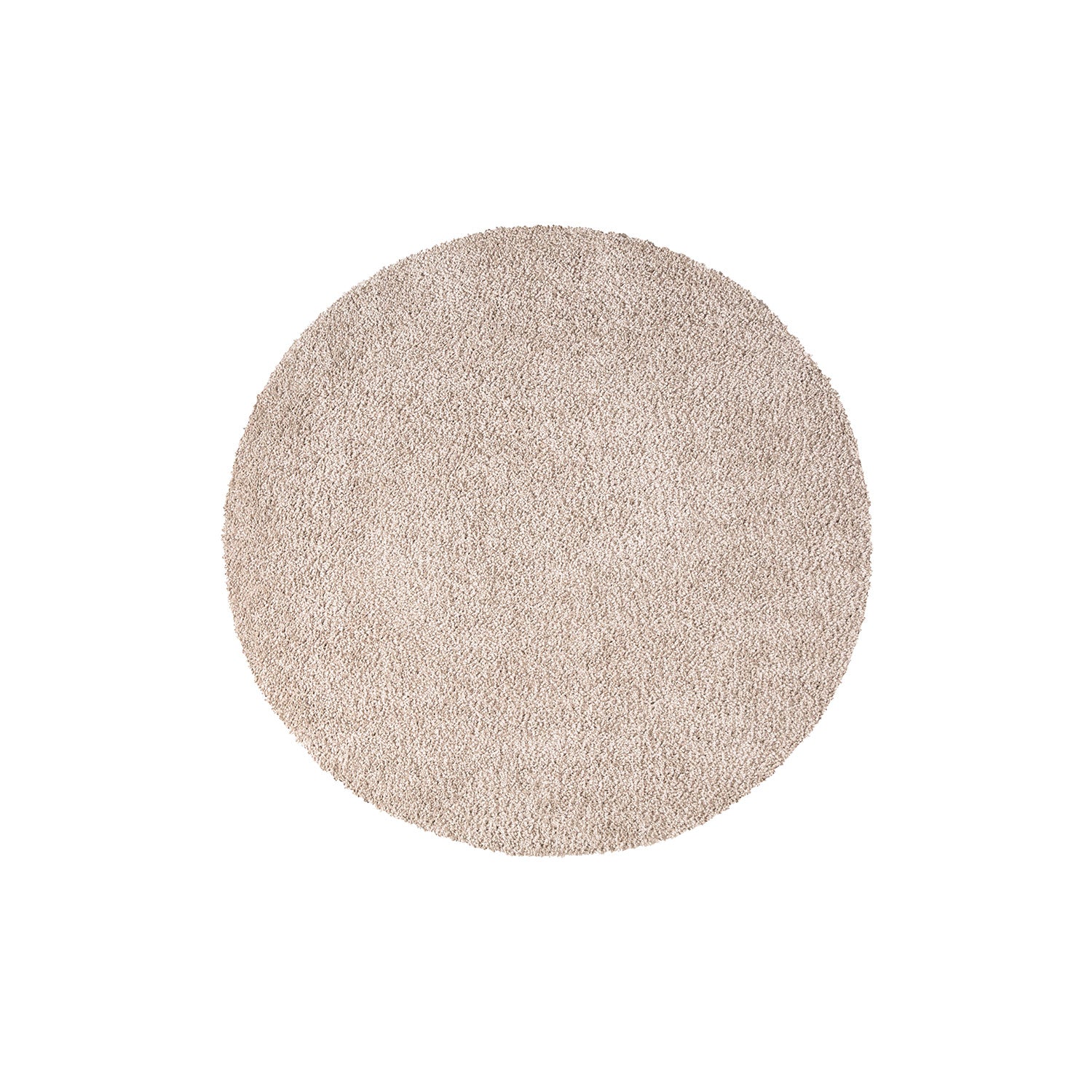 Tæppe Høj Luv City Shaggy 500 Sand 80x80cm Rund  4262372640628