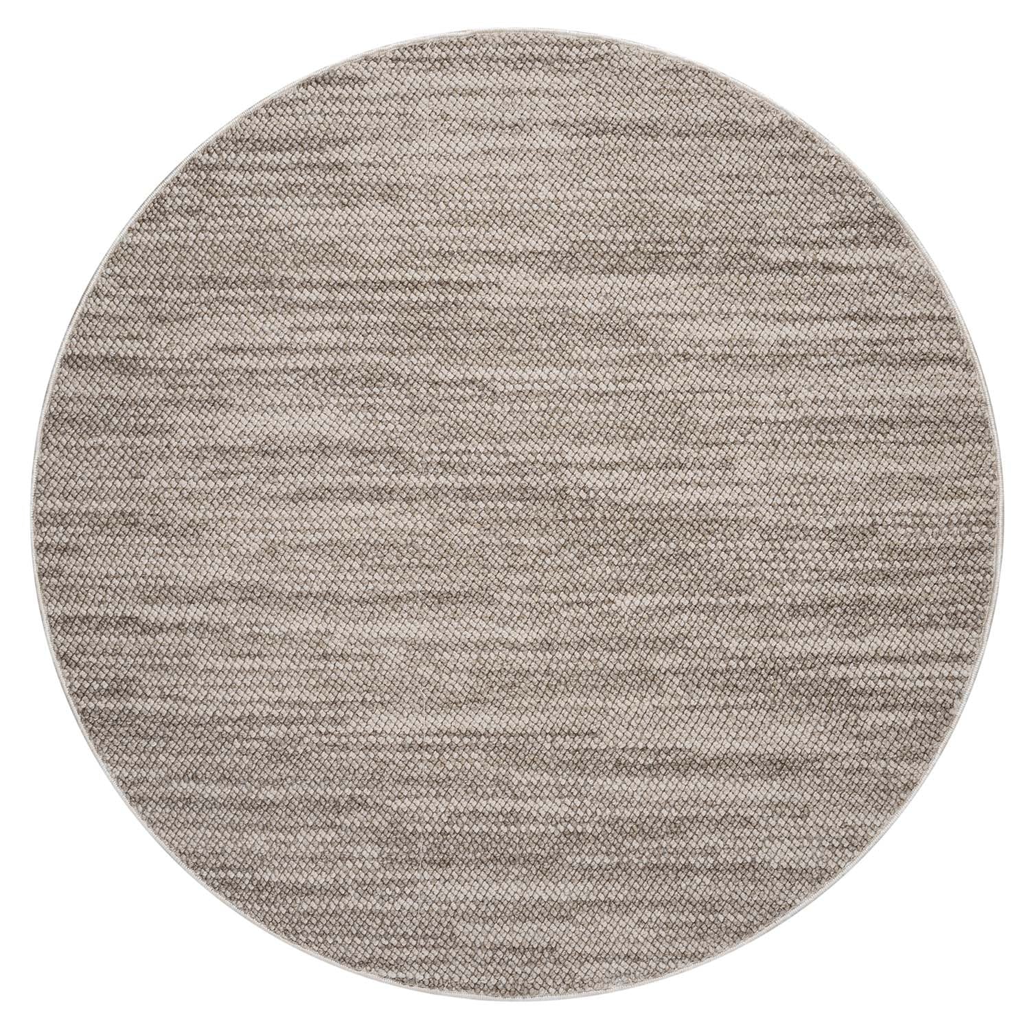 Tæppe Lindo 8843 Taupe 160x160cm Rund  4262420642369