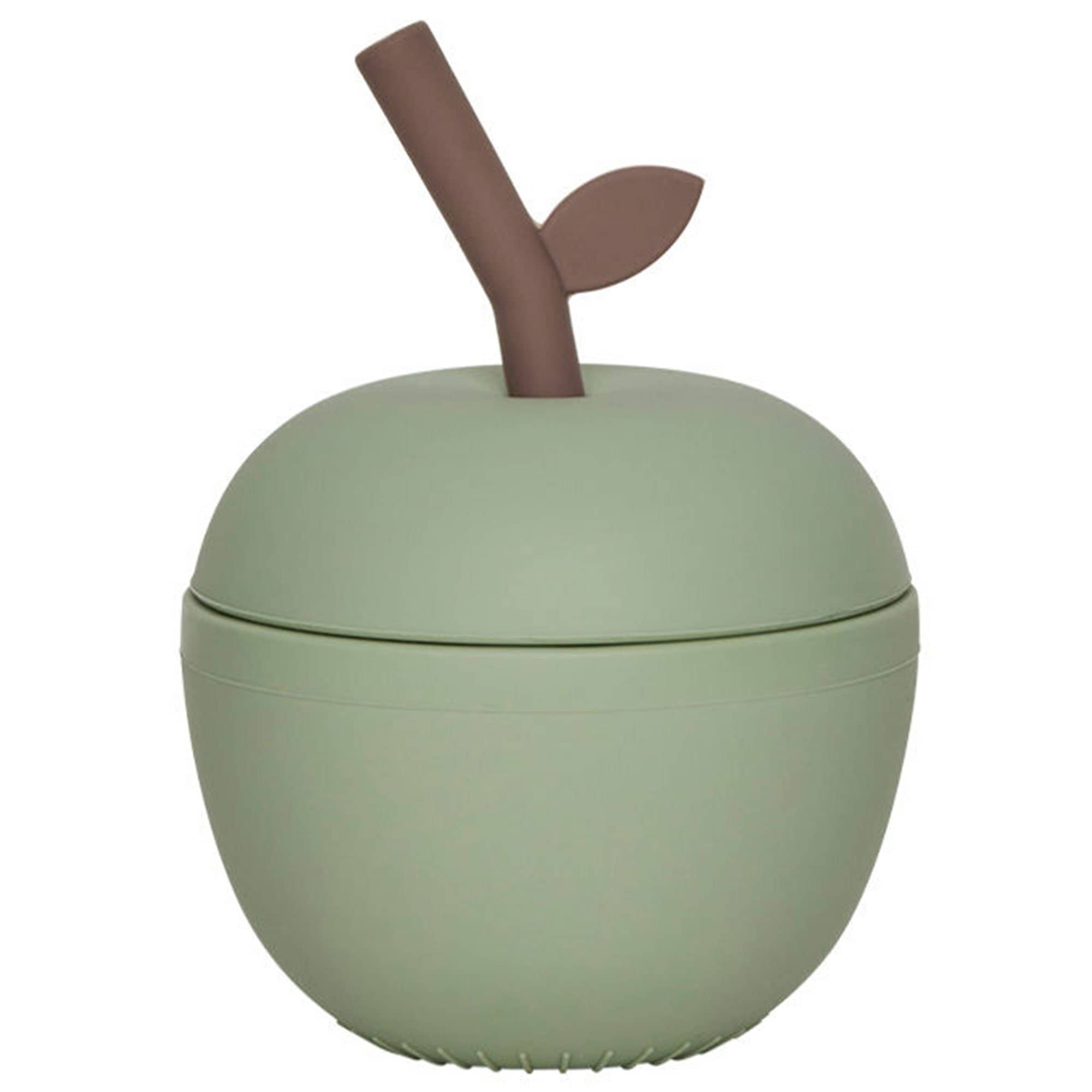 Oyoy Mini Apple Børnekrus Grøn  5712195075187