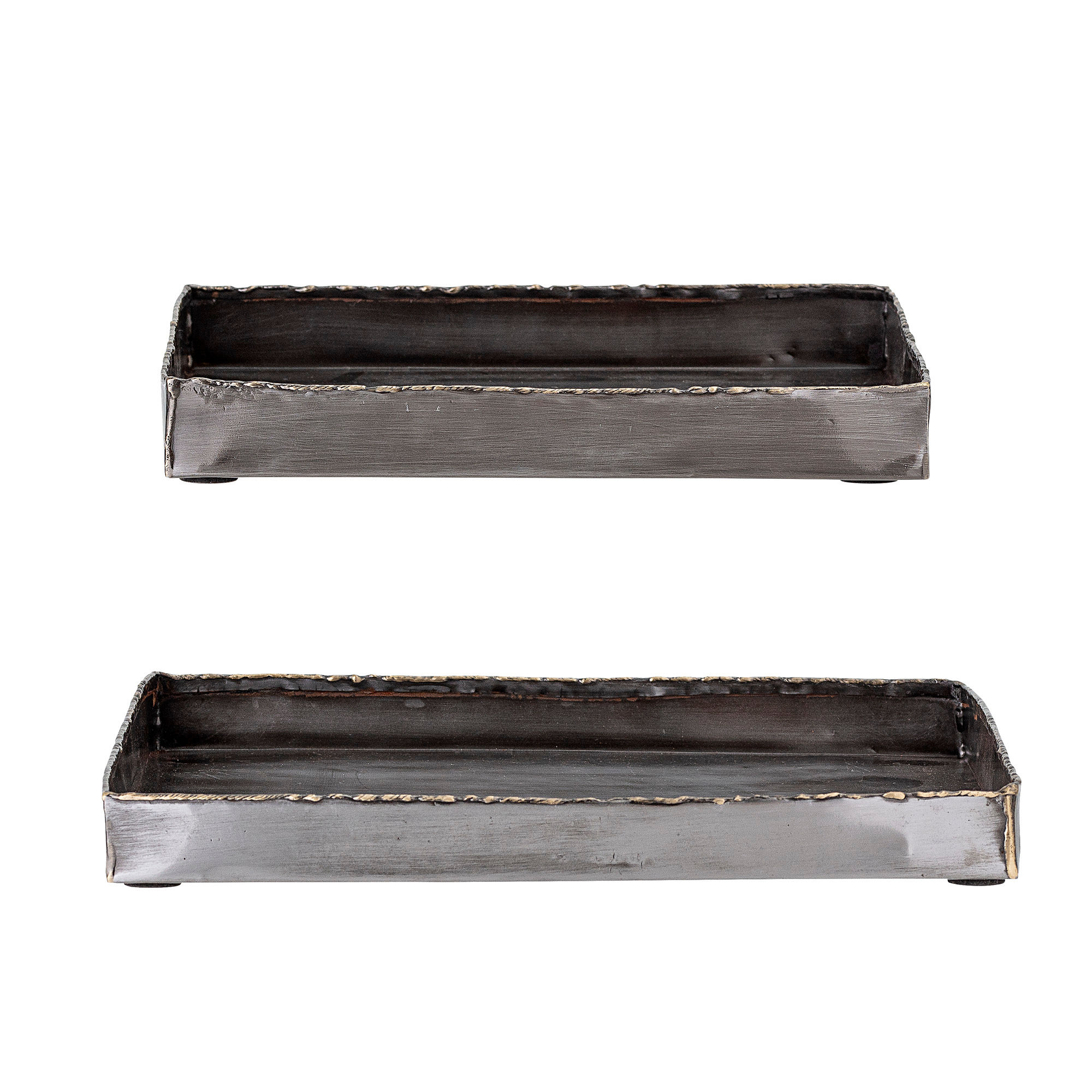 Bloomingville Cody Bakke Sort Metal Sæt Af 2  5711173268405